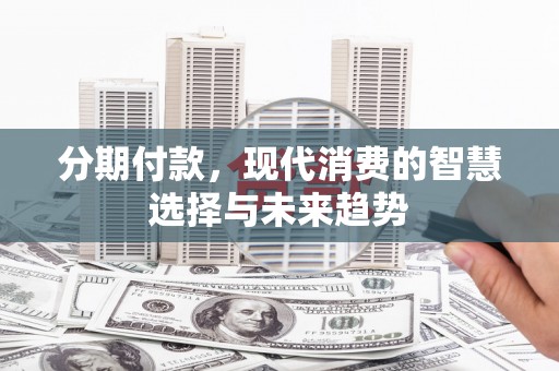 瀍河分期付款，现代消费的智慧选择与未来趋势