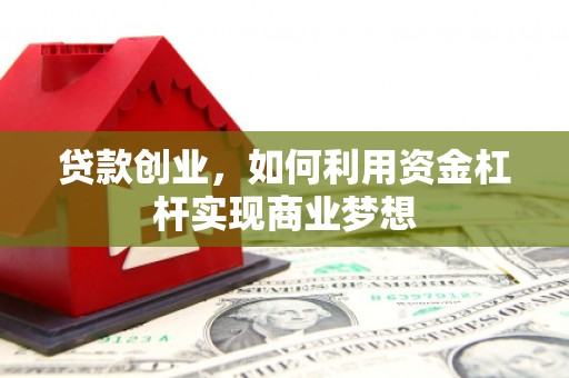 瀍河贷款创业，如何利用资金杠杆实现商业梦想