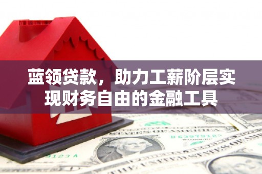 瀍河蓝领贷款，助力工薪阶层实现财务自由的金融工具