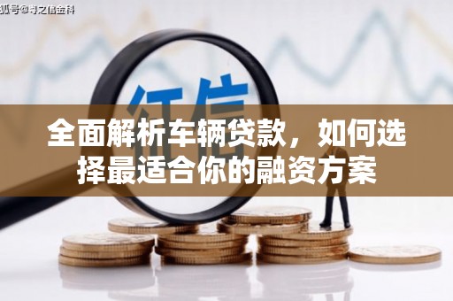 瀍河全面解析车辆贷款，如何选择最适合你的融资方案