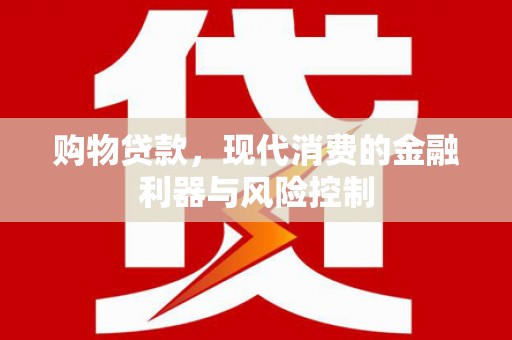 瀍河购物贷款，现代消费的金融利器与风险控制