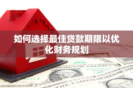 瀍河如何选择最佳贷款期限以优化财务规划