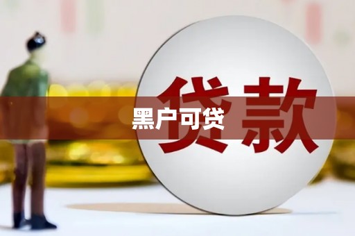瀍河黑户可贷
