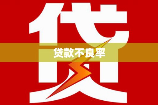 瀍河贷款不良率