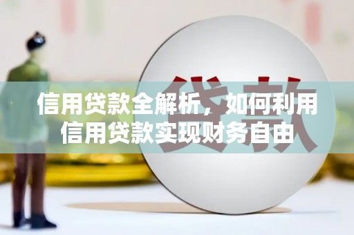 瀍河信用贷款全解析，如何利用信用贷款实现财务自由